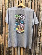 Pokemon t shirt tshirt maat L met meerdere pokemonfiguren, Kleding | Heren, T-shirts, Ophalen of Verzenden, Gedragen, Grijs