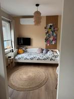 Prachtig 1-persoonsbed incl dekbedovertrek, Ophalen, Zo goed als nieuw, Eenpersoons, Hout