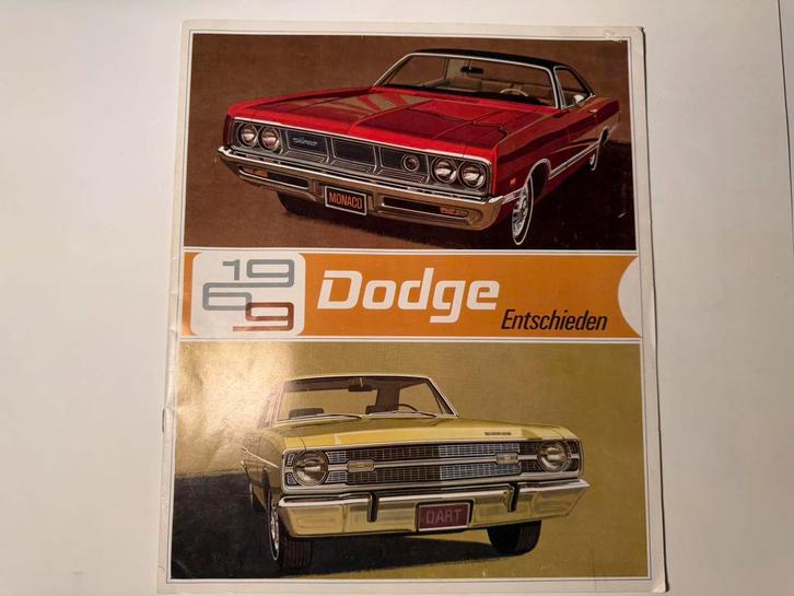Dodge Modellen Brochure 1969, Boeken, Auto's | Folders en Tijdschriften, Gelezen, Overige merken, Ophalen of Verzenden