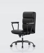 bureaustoel / loungestoel HC3 - zwart PU-leer [NIEUW], Zwart, Nieuw, Ophalen of Verzenden, Bureaustoel