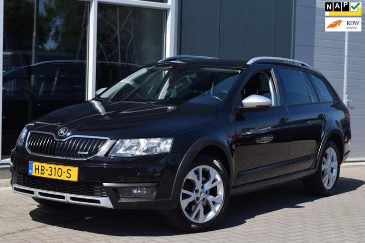 Skoda Octavia Combi 1.8 TSI Scout 4X4 | Automaat | Clima | C, Auto's, Skoda, Bedrijf, Te koop, Octavia, 4x4, ABS, Airbags, Airconditioning