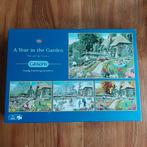 Gibsons Puzzel, A year in the Garden, 4x 500 stukjes, Ophalen, 500 t/m 1500 stukjes, Zo goed als nieuw