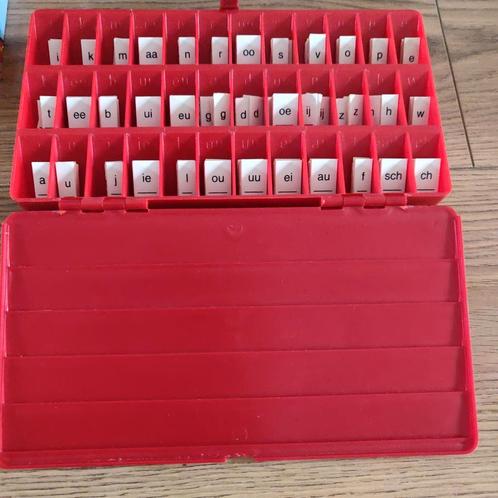 letterdoos 'ik maan roos ", Kinderen en Baby's, Speelgoed | Educatief en Creatief, Gebruikt, Taal en Lezen, Ophalen