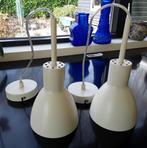 Twee hanglampjes, roomwit, prijs per stuk, Ophalen of Verzenden, Zo goed als nieuw, Metaal, Minder dan 50 cm