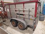 Geremde trailer tandemas voor klein vee, Ophalen