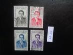marokko - koning hassan II  1962 (aa-215), Postzegels en Munten, Postzegels | Afrika, Ophalen of Verzenden, Marokko, Gestempeld