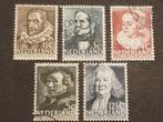 NEDERLAND | 1938 | NVPH 305-309 | Gestempeld, Verzenden, T/m 1940, Gestempeld