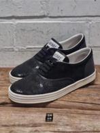 Hogan Rebel - Prachtige leren sneakers maat 37 - Nieuwstaat, Kleding | Dames, Schoenen, Hogan Rebel, Zwart, Ophalen of Verzenden