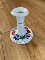 Kandelaar met het boerenbont motief,puntgaaf, Overige typen, Ophalen of Verzenden, Zo goed als nieuw, Aardewerk