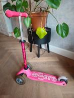 Roze Micro Mini Step met led licht., Ophalen, Gebruikt, Loopfiets