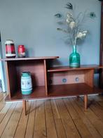 Vintage kastje, tv meubel teak, Huis en Inrichting, Minder dan 100 cm, 25 tot 50 cm, Ophalen