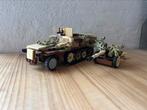 Brickmania Sdkfz 251 + pak40 Ambush db, Kinderen en Baby's, Ophalen of Verzenden, Zo goed als nieuw