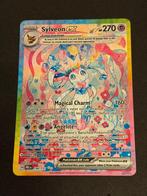 Sylveon ex 156/131 (Set: Prismatic Evolutions), Ophalen of Verzenden, Zo goed als nieuw, Losse kaart, Foil