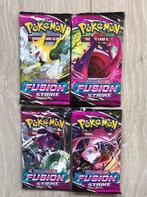 Artset Fusion Strike pokemon boosterpacks, Nieuw, Ophalen of Verzenden, Booster