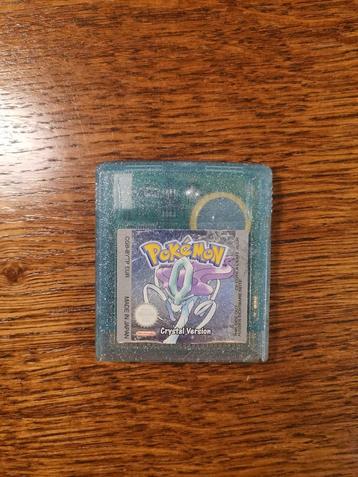Pokemon Crystal origineel beschikbaar voor biedingen