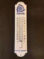 Emaille thermometer bord Genk voetbalclub, Antiek en Kunst, Antiek | Emaille, Ophalen of Verzenden