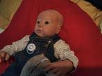 Reborn Dimitri, Ophalen of Verzenden, Zo goed als nieuw, Babypop, Levensecht of Reborn