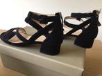 Gosh open schoenen maat 39 zwart met ritsje zgan verstelbaar, Schoenen met lage hakken, Gosh, Zwart, Ophalen of Verzenden