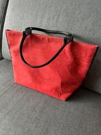 Fijne Sop Moei linnen tas, Ophalen of Verzenden, Nieuw, Rood, Shopper