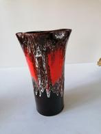33 cm hoge vintage seventies vaas, Ophalen of Verzenden