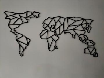 Wereldkaart wanddecoratie  beschikbaar voor biedingen