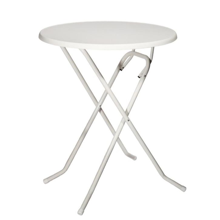 Witte statafel huren in Rhoon – €5,75 per stuk, Hobby en Vrije tijd, Feestartikelen | Verhuur, Zo goed als nieuw, Verjaardag, Ophalen