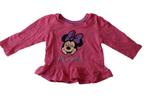 Roze shirt met lange mouwen, merk Disney at Primark, maat 68, Meisje, Ophalen of Verzenden, Zo goed als nieuw, Primark