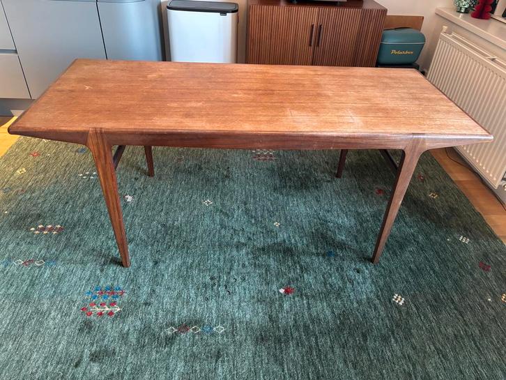 Houten tafel - 182x78x72 cm - Gebruikt, Huis en Inrichting, Tafels | Eettafels, Gebruikt, 50 tot 100 cm, 150 tot 200 cm, Vijf personen of meer