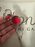 Parelmoer Armband met Lippenbalsem & Spiegel, Verzenden, Nieuw, Wit, Overige materialen