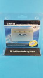 Simlong SIM Card Informatie Backup maken. Nieuw. 6C7, Tweedehands verkoop, Tweedehands verkoop, Gebruikt, Overige typen