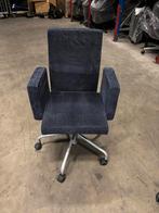 Stijlvolle Pub & Club Bureaustoel 5 stuks, Huis en Inrichting, Ophalen, Gebruikt, Blauw, Bureaustoel