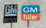 2 Auto Speldjes GM General Motors - Los te koop, Verzamelen, Speldjes, Pins en Buttons, Ophalen of Verzenden, Gebruikt, Overige onderwerpen