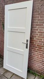 Nette deur drievlaksdeur 212x93, Doe-het-zelf en Verbouw, Deuren en Horren, 80 tot 100 cm, Ophalen of Verzenden, Zo goed als nieuw