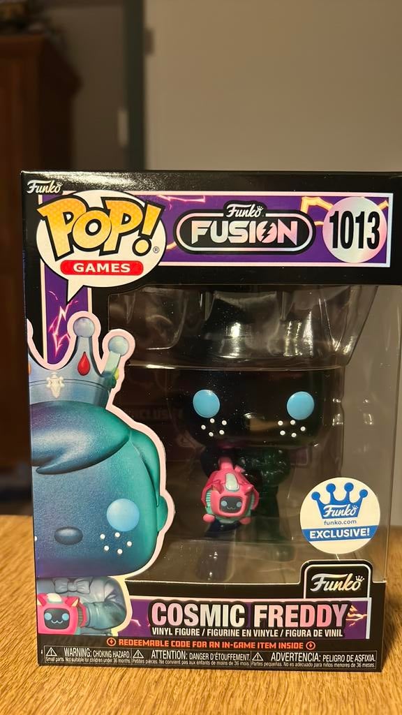 Funko pop! Funko Fusion cosmic Freddy exclusive, Verzamelen, Poppetjes en Figuurtjes, Ophalen of Verzenden, Zo goed als nieuw