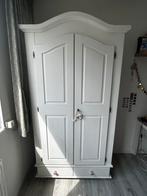 Kledingkast massief hout, wit geschilderd kinderkamer, Huis en Inrichting, Kasten | Kledingkasten, Ophalen, 100 tot 150 cm, 200 cm of meer