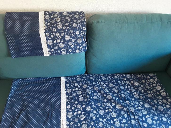 Dekbedovertrekken 1 persoons met slopen, Huis en Inrichting, Slaapkamer | Beddengoed, Zo goed als nieuw, Dekbedovertrek, Eenpersoons