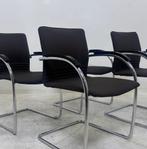 Thonet S79 Cantilever Stoel, Zwart, Ophalen of Verzenden, Zo goed als nieuw, Stof