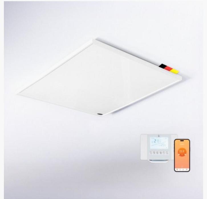Infrarood Verwarmingspaneel 800W – Könighaus M-Serie Smart (, Huis en Inrichting, Lampen | Plafondlampen, Nieuw, Ophalen