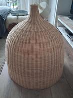 Hanglamp rotan Ikea, Huis en Inrichting, Lampen | Hanglampen, Ophalen, Zo goed als nieuw, Hout, 50 tot 75 cm