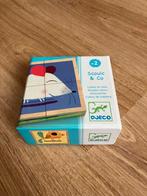 Djeco Houten Blokken Puzzel, Kinderen en Baby's, Speelgoed | Educatief en Creatief, Ophalen of Verzenden, Gebruikt, Puzzelen