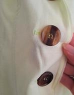 MarcCain neon gele soepele blazer dyed patroon mt XS/S TNC, ., Geel, Marccain, Ophalen of Verzenden