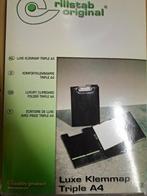 Luxe kunstlederen Rillstap Klemmap A4, Diversen, Ophalen of Verzenden, Nieuw