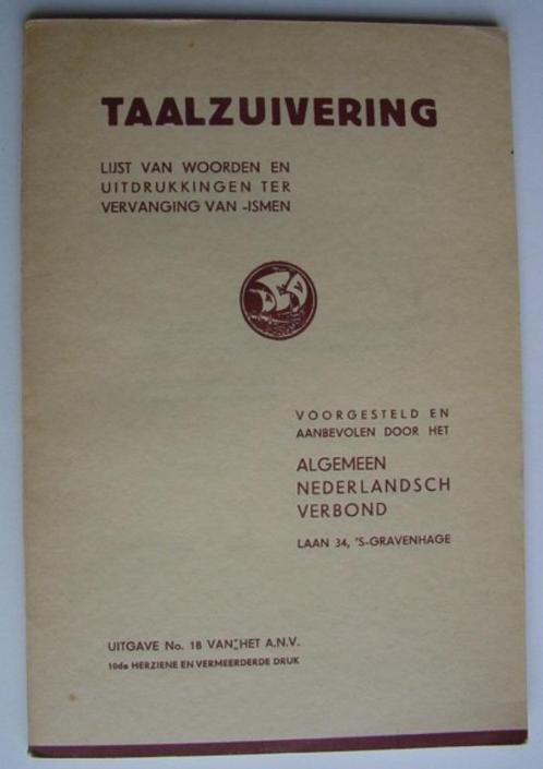 Taalzuivering, woorden en uitdrukkingen ter vervanging ismen, Boeken, Schoolboeken, Gelezen, Nederlands, Overige niveaus, Ophalen of Verzenden