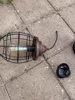Industri
le Hanglamp Hout/Metaal, Ophalen of Verzenden, Gebruikt, Hout, Minder dan 50 cm