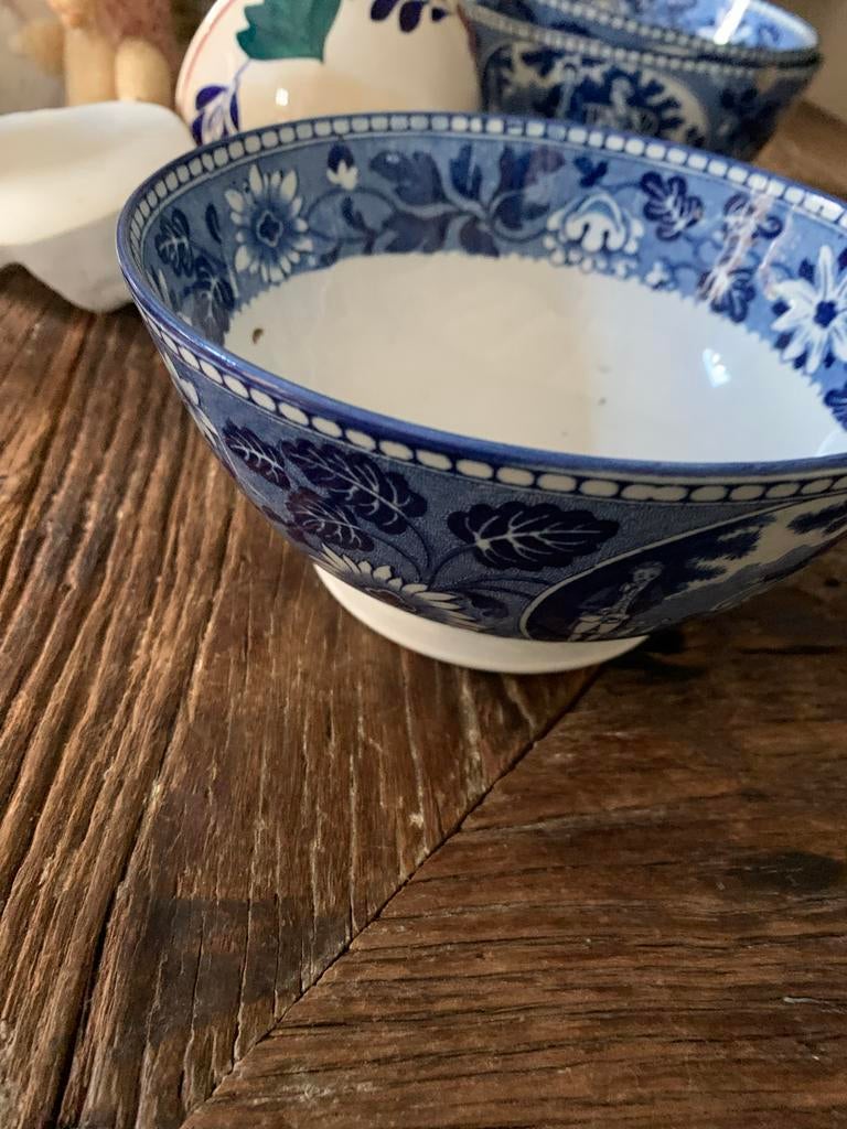 Antiek Engels Aardewerk Kom dawson teadrinker, Antiek en Kunst, Ophalen of Verzenden