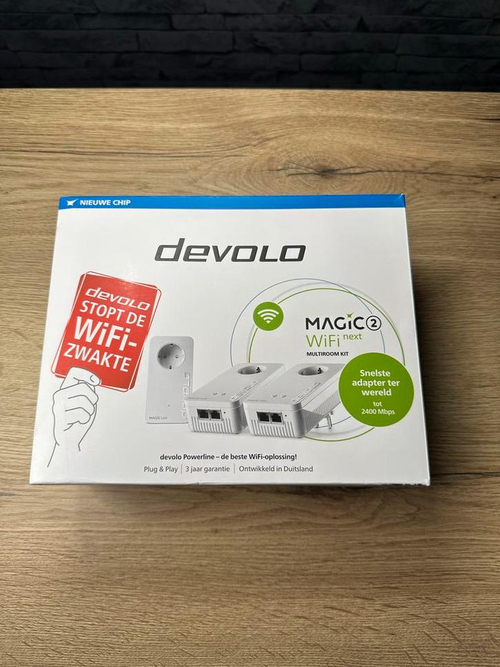 Devolo Magic Wifi 2 - Lan, 2WiFi, 2Mini, Computers en Software, WiFi-versterkers, Zo goed als nieuw, Ophalen of Verzenden