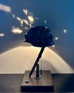 UPDATE Duitse helm lamp ww2k98 bajonet munitie militaria wo2, Ophalen of Verzenden, Landmacht, Duitsland, Helm of Baret