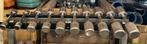 Chrome technogym dumbells 2-10 kg gewichten dumbell set, Ophalen, Dumbbell, Dumbells, 2-10 kg
