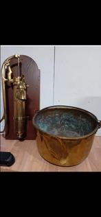 Koperen pomp andere koperen ketel, Antiek en Kunst, Antiek | Koper en Brons, Ophalen of Verzenden