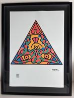 Keith Haring - spirit of art, gesigneerde litho, ingelijst., Ophalen of Verzenden
